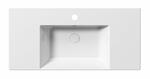 Keramické umyvadlo 100×47 cm bílá – GSI KUBE X 94519111
