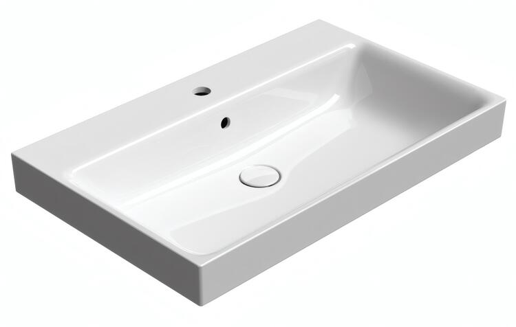 Keramické umyvadlo 80×50 cm bílá – GSI NUBES 96229111