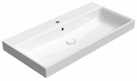 Keramické umyvadlo 100×50 cm bílá – GSI NUBES 96239111 | Více - 