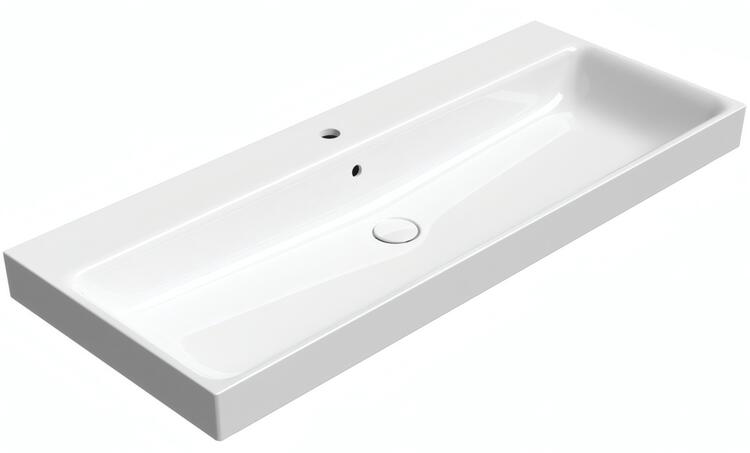 Keramické umyvadlo 120×50 cm bílá – GSI NUBES 96249111