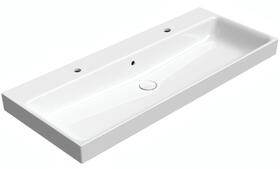 Keramické dvojumyvadlo 120×50 cm bílá – GSI NUBES 96249211 | Více -