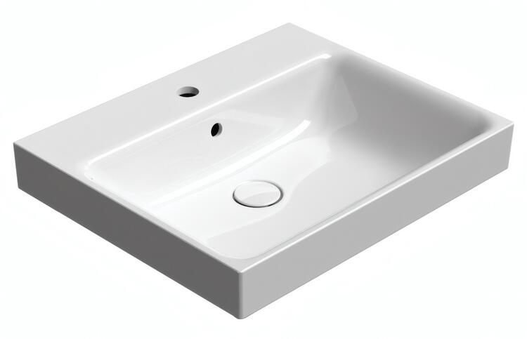 Keramické umyvadlo 60×50 cm bílá – GSI NUBES 96319111