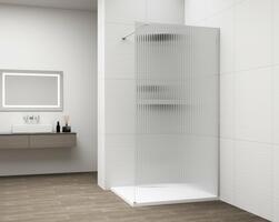 Sprchová stěna Walk-in 70 cm chrom/sklo Flute – Polysan Esca chrome ES1370-01 | Více -