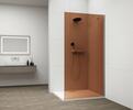 Sprchová stěna Walk-in 110 cm chrom/sklo Marron – Polysan Esca chrome ES1511-01