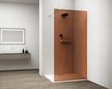 Sprchová stěna Walk-in 140 cm bílá/sklo Marron – Polysan Esca white matt ES1514-03