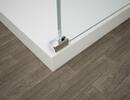Sprchová stěna Walk-in 100 cm chrom/matné sklo – Polysan Esca chrome ES1110-05
