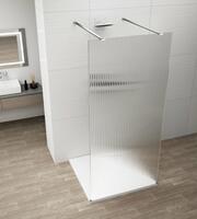 Sprchová stěna Walk-in 130 cm chrom/sklo Flute – Polysan Esca chrome ES1313-05 | Více -