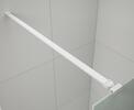 Sprchová stěna Walk-in 120 cm bílá/sklo Flute – Polysan Esca white matt ES1312-07