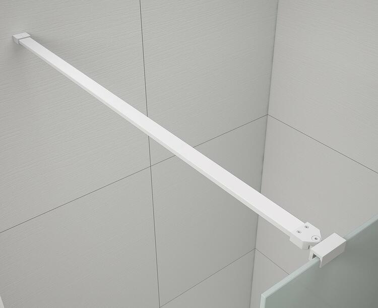 Sprchová stěna Walk-in 150 cm bílá/sklo Flute – Polysan Esca white matt ES1315-07