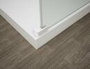 Sprchová stěna Walk-in 150 cm bílá/sklo Flute – Polysan Esca white matt ES1315-07