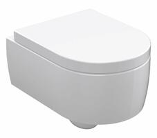 FLO závěsná WC mísa, 36x50cm, bílá | Více - 