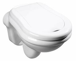 RETRO závěsná WC mísa, 38x52cm, bílá | Více - 