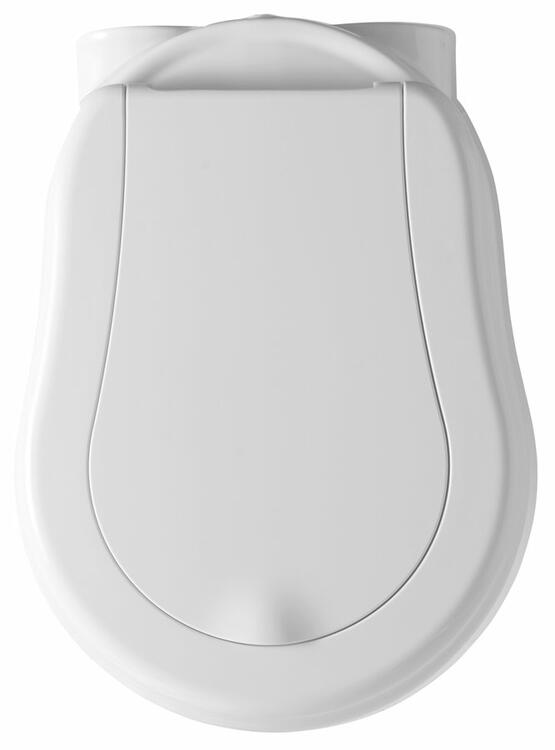Závěsná WC kombi mísa bílá – Kerasan Retro 101501