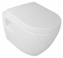 NERA závěsná WC mísa, 35,5x50cm, bílá | Více - 