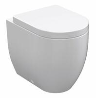 FLO WC mísa stojící, 36x51,5cm, spodní/zadní odpad, bílá | Více - 