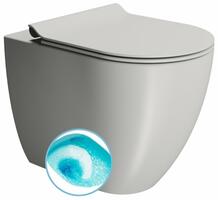 PURA WC mísa stojící, Swirlflush, 36x55cm, spodní/zadní odpad, cenere dual-mat | Více - 