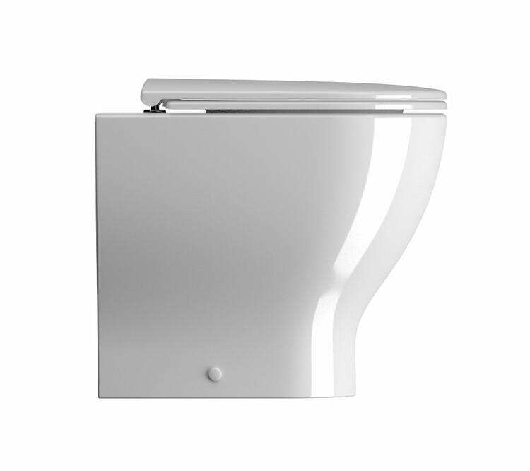 Stojící WC mísa swirlflush bílá – GSI City pro 911011