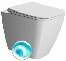 Stojící WC mísa swirlflush bílá mat – GSI Nubes 961009 | Více -