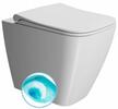 Stojící WC mísa swirlflush bílá mat – GSI Nubes 961009