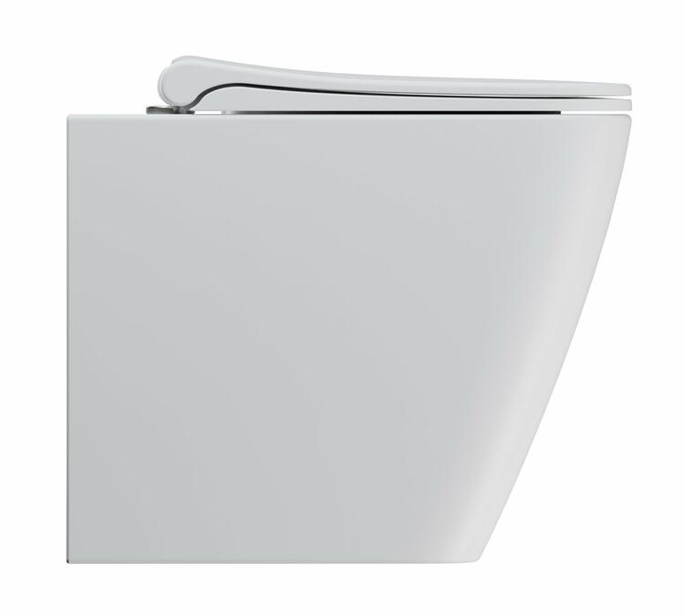 Stojící WC mísa swirlflush bílá mat – GSI Nubes 961009