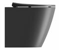 Stojící WC mísa swirlflush černá mat – GSI Modo 981026