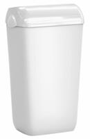 COLORED odpadkový koš nástěnný s víkem 23l, ABS, Soft Touch, bílá | Více - 