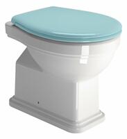 CLASSIC WC mísa stojící, 37x54cm, zadní odpad, bílá ExtraGlaze | Více - 