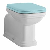 WALDORF WC mísa stojící, 37x65cm, spodní/zadní odpad, bílá | Více - 