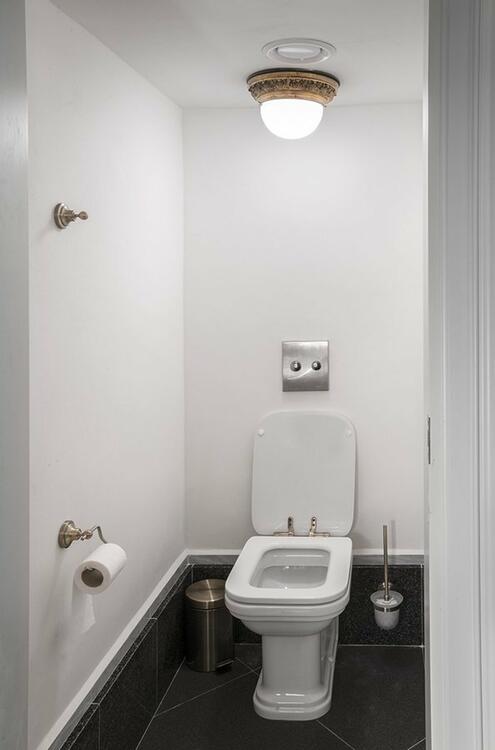 WALDORF WC mísa stojící, 37x65cm, spodní/zadní odpad, bílá