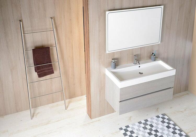 SEGA sušák ručníků na opření 550x1700x70mm, nerez lesk