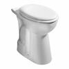 HANDICAP WC mísa kombi, zvýšený sedák, spodní odpad, 36,5x67,2cm, bílá