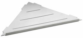 SMART rohová polička do spár 210x15x210mm, nerez lesk | Více - 