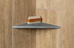 ABELINE rohová police rockstone 200x200mm, concrete