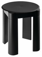 COLORED koupelnová stolička 37x39x37cm, ABS, černá mat | Více - 