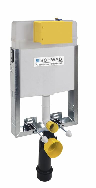 SCHWAB SET WC 199 podomítková nádržka pro zazdění 3/6l, DN110mm