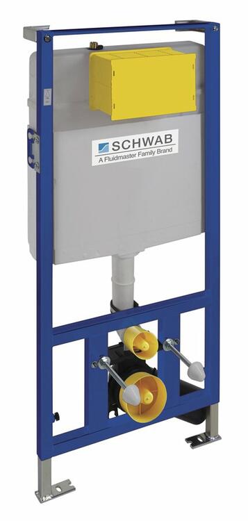 SCHWAB DUPLO WC 199 podomítková nádržka pro suchou montáž 3/6l, DN110mm