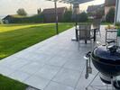 2cm dlažba na terasu imitace betonu Stark Grey 60x60x2 cm 1. jakost