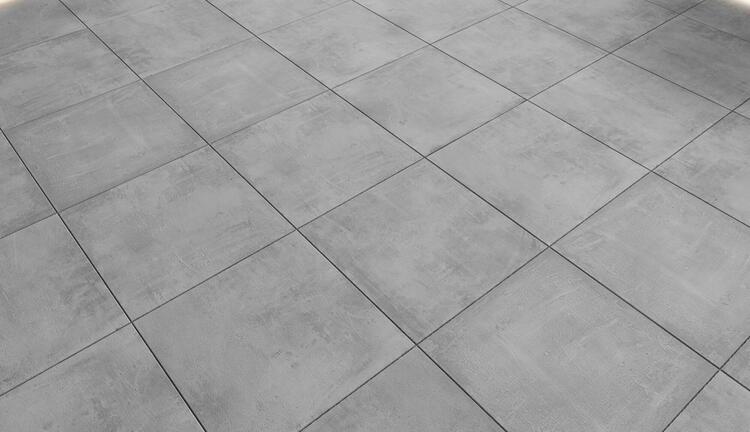 2cm dlažba na terasu imitace betonu Stark Grey 60x60x2 cm 1. jakost