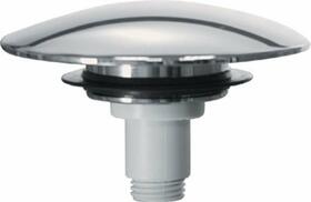 Náhradní plastová zátka click-clack, 72mm, chrom | Více - 