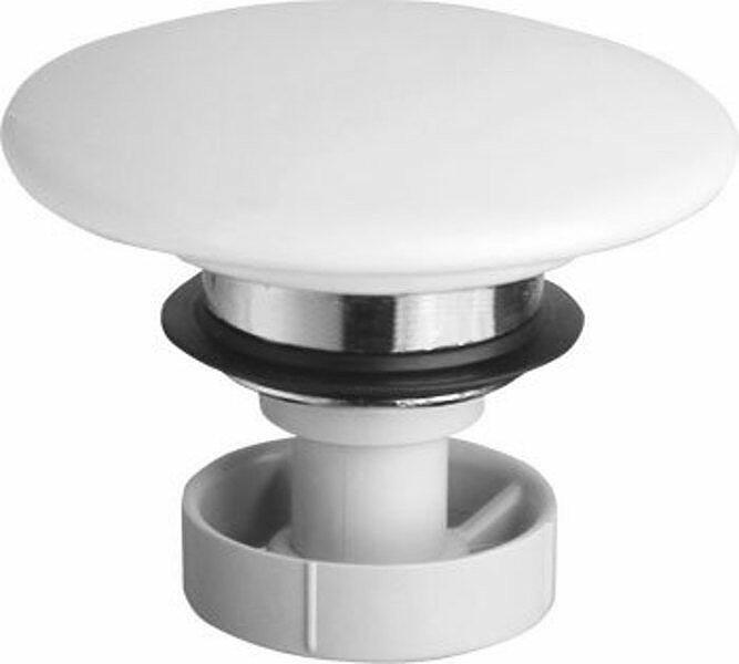 Náhradní keramická zátka Click Clack, 72mm, bílá