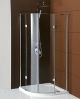Sprchový kout čtvrtkruhový 90 cm chrom/transparent – Gelco Legro GL5590 | Více - 