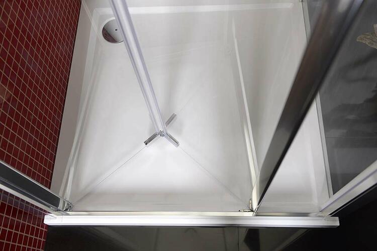 Sprchové dveře 90 cm chrom/transparent – Polysan Lucis line DL2815