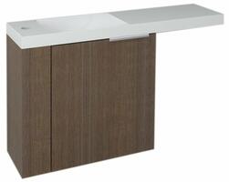Umyvadlová skříňka 50×50×22 cm L borovice rustik – Sapho Latus VI LT615-1616 | Více - 