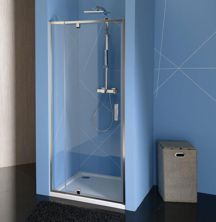Sprchové dveře 90 cm chrom/transparent – Polysan Easy EL1615