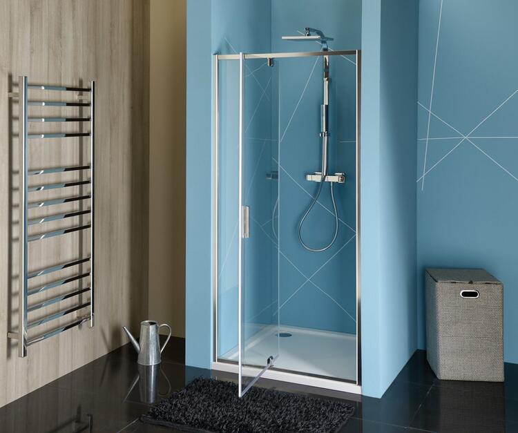 Sprchové dveře 90 cm chrom/transparent – Polysan Easy EL1615