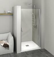 Sprchové dveře 90 cm chrom/transparent – Polysan Zoom ZL1290 | Více -