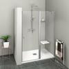 Sprchové dveře 140 cm chrom/transparent – Polysan Zoom ZL1314