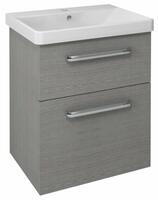 Umyvadlová skříňka 56,4×70×44,2 cm dub stříbrný – Sapho Theia TH060-1111 | Více -