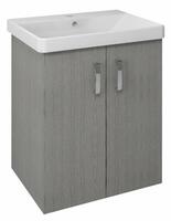 Umyvadlová skříňka 56,4×70×44,2 cm dub stříbrný – Sapho Theia | Více -