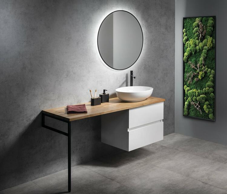 Umyvadlová skříňka 60×50×48 cm bílá - Sapho AVICE AV065-3030